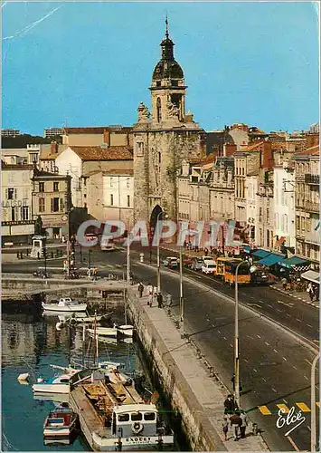 Cartes postales moderne La Rochelle Le quai duperre et la Grosse Horloge