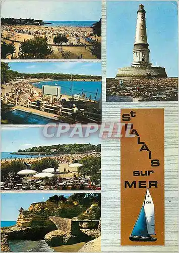 Cartes postales moderne Cote de Beaute Saint Palais sur mer Phare