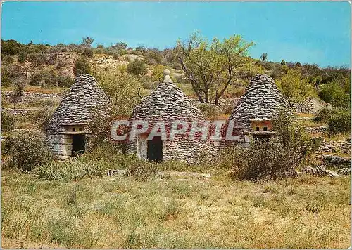 Cartes postales moderne Les Beaux Sites de Provence Maisonnettes de pieres seches appelees Borie en provencal