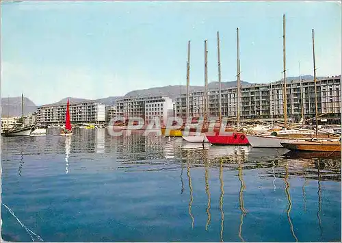 Moderne Karte Reflets de la Cote d'Azur Toulon (Var) Vue generale des quais Bateaux