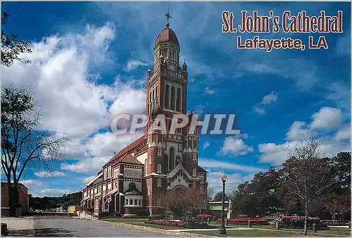Cartes postales moderne St John's Cathedrale Lafayette La