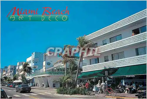 Cartes postales moderne Miami Beach art Deco