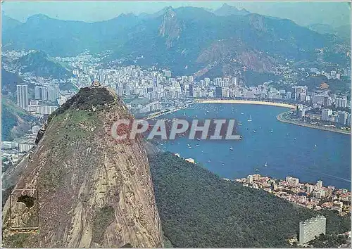 Cartes postales moderne Brasil Rio de Janeiro Vista Aerea