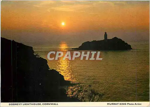 Cartes postales moderne Godrevy Lighthouse Cornawall Murray King