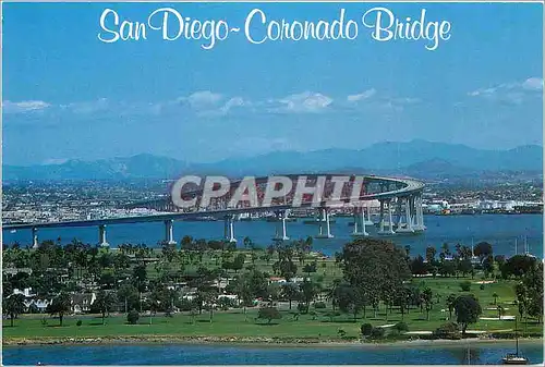 Moderne Karte San Diego Coronado Bridge