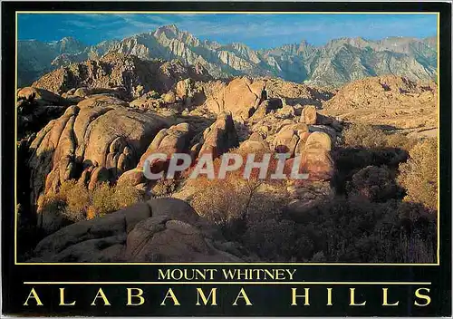 Cartes postales moderne Mount Whitney Alabama Hills