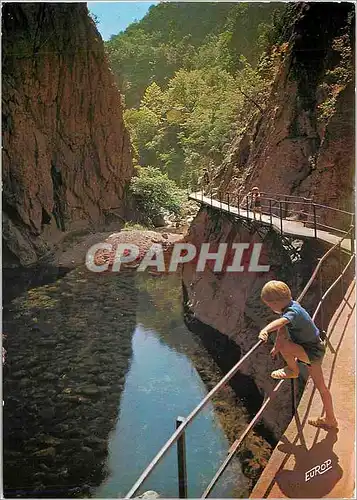 Moderne Karte Roussillon Le Vallespir Station Thermale et Climatique