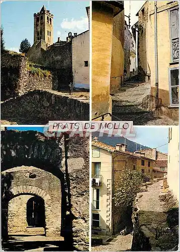 Moderne Karte Vallespir Prats de Molo Remarquable cite fortifiee par Vauban