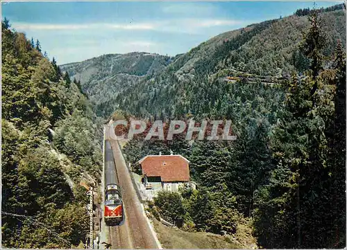 Cartes postales moderne Die Schwarzwaldbahn Train