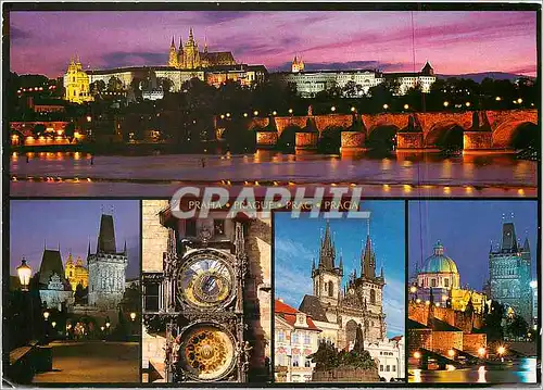 Cartes postales moderne Prague