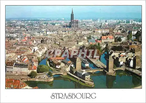 Moderne Karte Strasbourg La Petite France