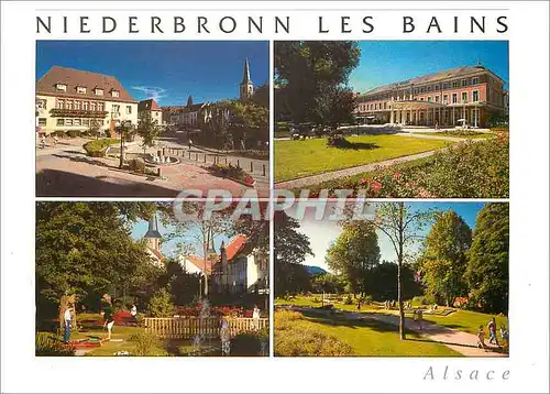 Cartes postales moderne En Alsace Niederbronn les Bains