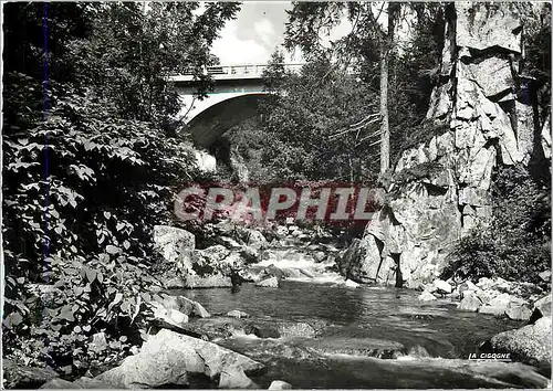 Moderne Karte Gerardmer (Vosges) Le Saut des Cuves