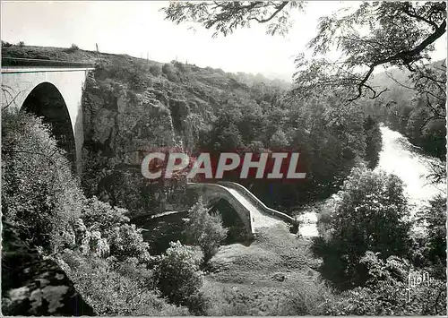 Cartes postales moderne Environs de Vezelay (Yonne) Pierre-Perthuis Les Bords de la Cure