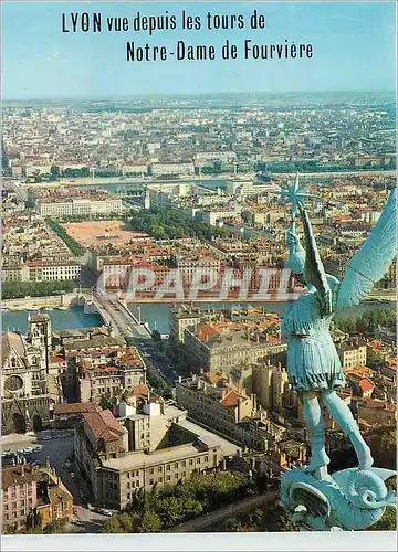 Cartes postales moderne Lyon Notre Dame de Fourviere