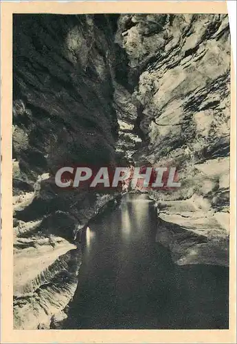 Cartes postales moderne Padirac La riviere plane