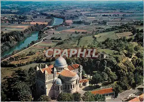 Cartes postales moderne Penne d'Agenais (L et G) Vue aerienne Sanctuaire de Notre Dame de Peyragude