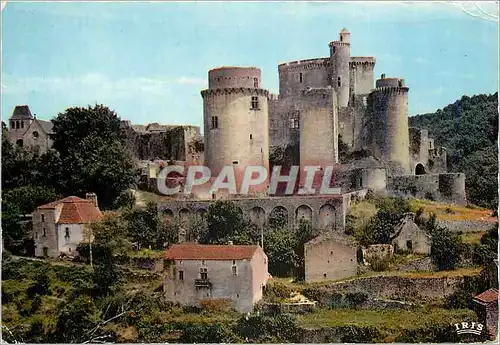 Moderne Karte Le Chateau de Bonaguil (Lot et Garonne) L'un des promiers chateaux f�odaux batis pour resister a