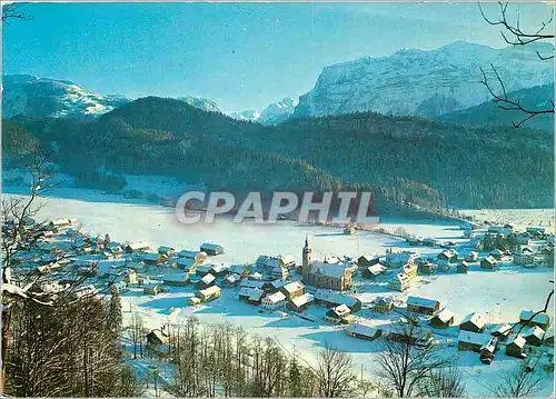 Cartes postales moderne Bezau gegen Kanisffuh im Bregenzerwarld Vorarlberg Austria