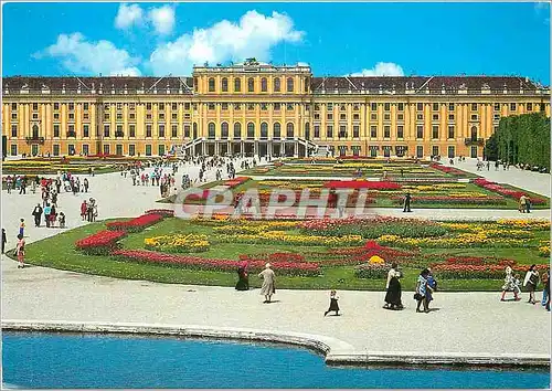 Moderne Karte Vienne Chateau de Schoenbrunn