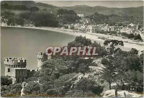 Cartes postales moderne Costa Brava LLoret de Mar Vista parcial y castillo