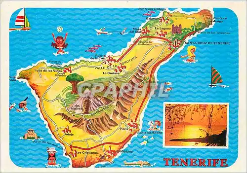 Cartes postales moderne Tenerife Islas Canarias