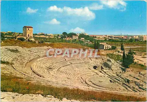 Cartes postales moderne Siracusa Theatre Grea