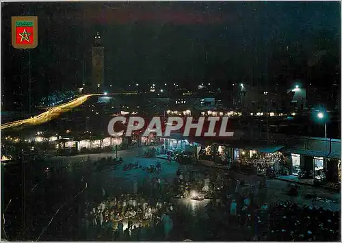 Cartes postales moderne Marrakech Place Djemaa El Fna