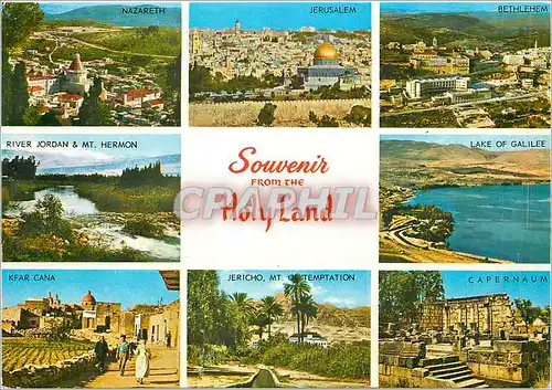 Cartes postales moderne Souvenir from the Holyland