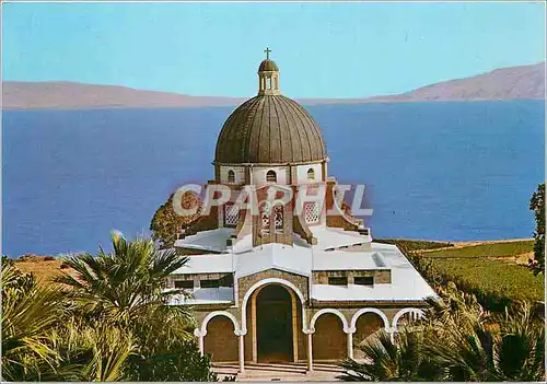 Moderne Karte Mt Of the Beatitudes and Sea of Galilee