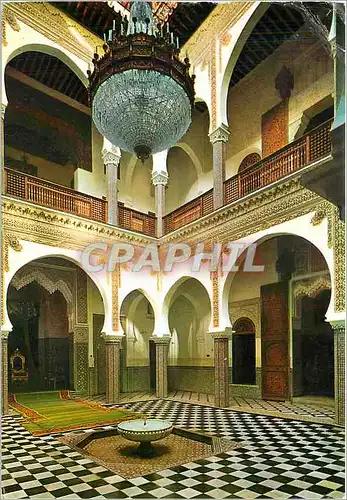 Moderne Karte Tetuan (Marruecos) Palais Royale Interieur