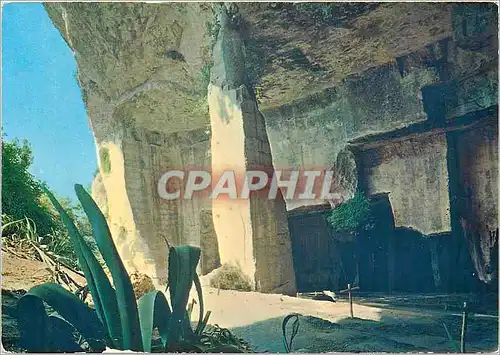 Moderne Karte Siracusa Grotte des Cordari