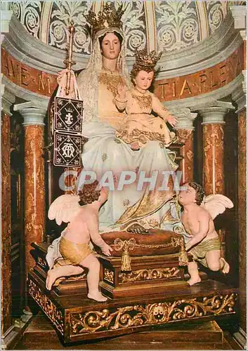 Cartes postales moderne Haifa Stella Maris Monastery Statue of the Madonna