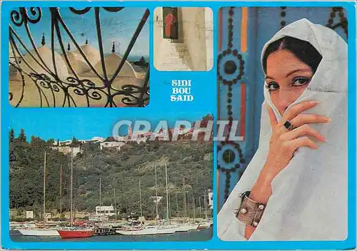 Cartes postales moderne Tunisie Sidi Dou Said