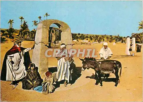 Cartes postales moderne Ghardaia (Algerie) Oasis Un puits au M'Zab