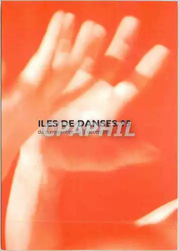 Cartes postales moderne Iles de danses ile de France