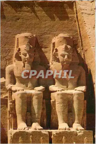 Moderne Karte Egypt Statu of Ramses II