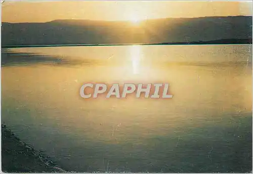 Cartes postales moderne Leve de souleil a la Mer Morte