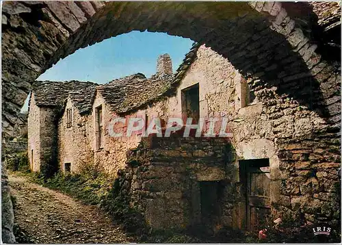 Cartes postales moderne La Lozere touristique Un village du Causse Mejean