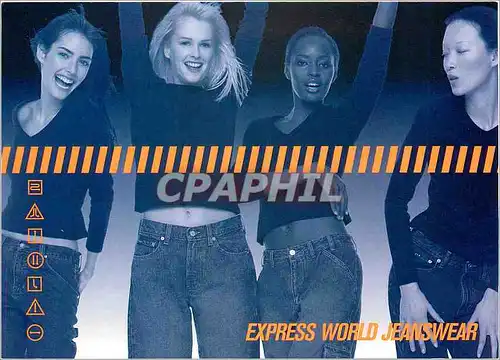 Cartes postales moderne Express World Jeanwear