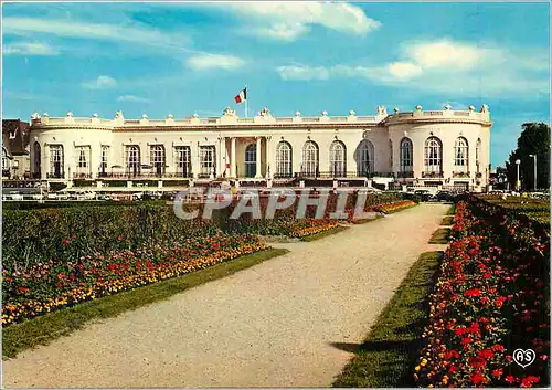 Cartes postales moderne Deauville (Calvados) La Plage Fleurie Le Casino