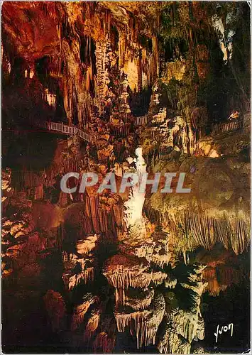 Moderne Karte Grotte Des Demoiselles (Herault) Le Languedoc M�diterraneen