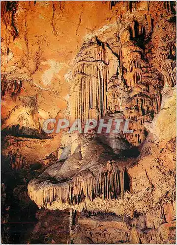 Moderne Karte Grotte Des Demoiselles (Herault) Le Baldaquin