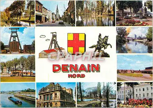 Moderne Karte Denain (Nord)