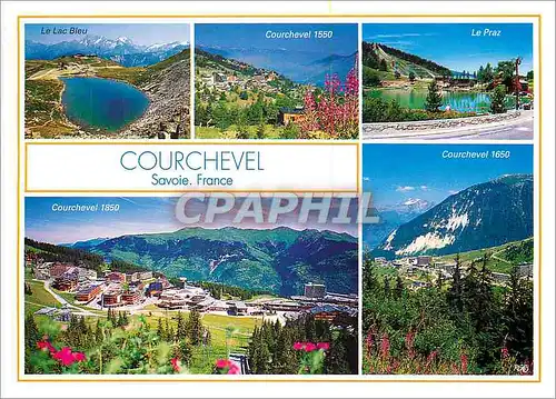 Cartes postales moderne Courchevel 1850 (Savoie) En Tarentaise a la decouverte des differents sites prestigeux au coeur