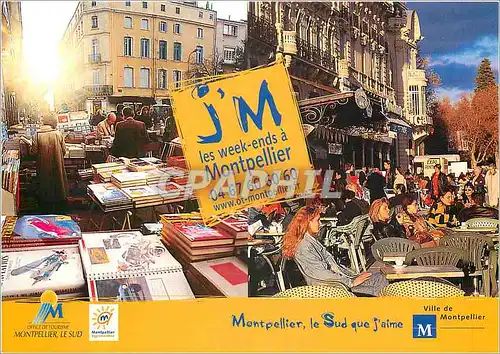 Cartes postales Montpellier le Sud que j'aime