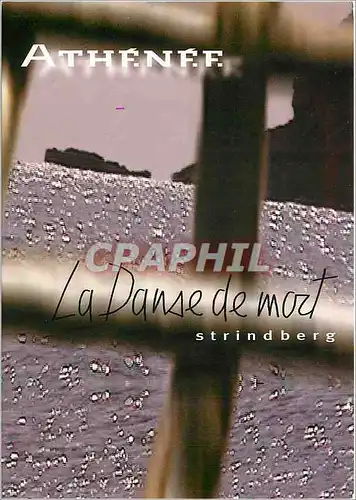 Cartes postales La Danse de mort Strindberg