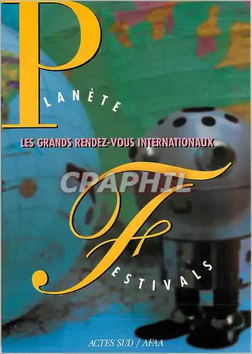 Cartes postales Le grands rendez vous internationaux Festivals