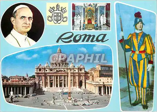 Cartes postales Roma Papes