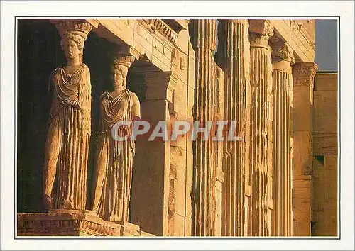 Cartes postales Athenes les Cariatides de l'Acropole Greece